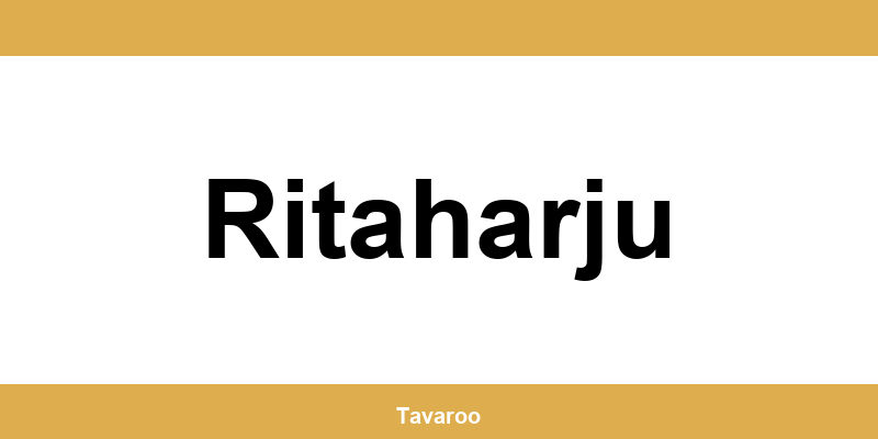 Posti toimipiste alueella Ritaharju