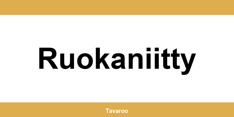 Posti toimipiste alueella Ruokaniitty