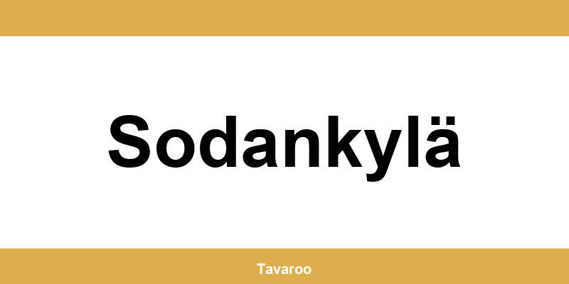 Posti toimipiste alueella Sodankylä