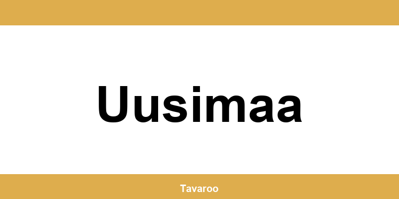 Posti toimipiste alueella Uusimaa