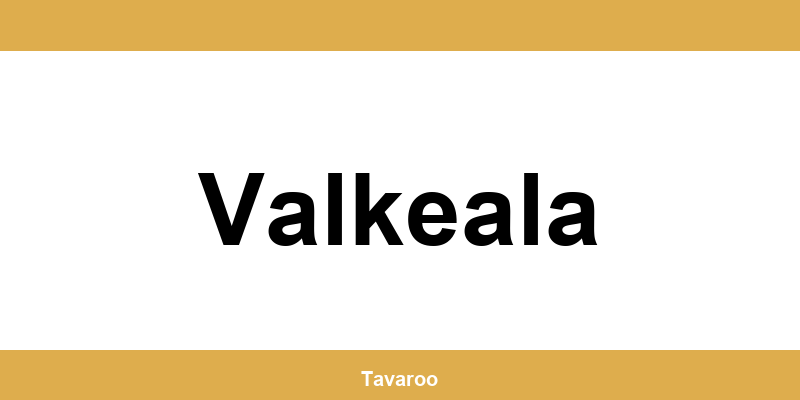 Posti toimipiste alueella Valkeala