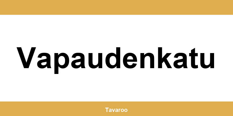Posti toimipiste alueella Vapaudenkatu