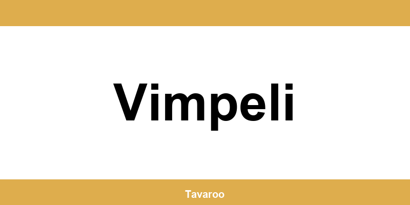 Posti toimipiste alueella Vimpeli