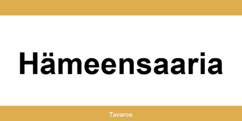 Posti toimipiste alueella Hämeensaaria