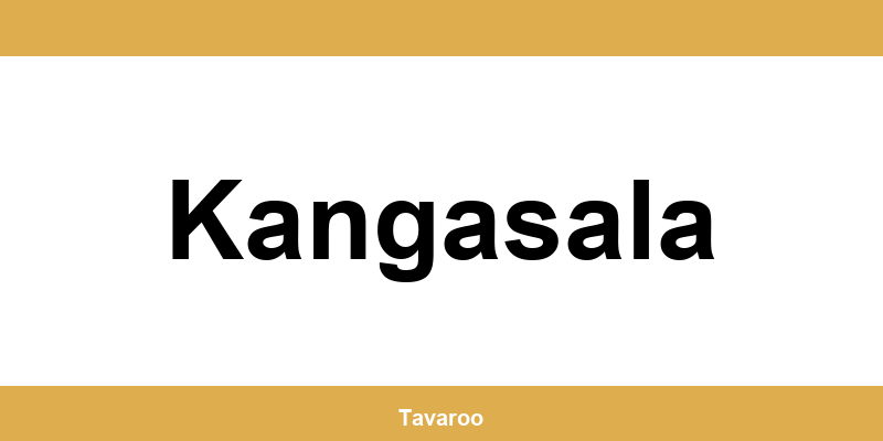 Posti toimipiste alueella Kangasala