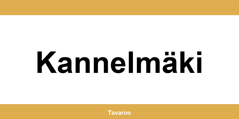 Posti toimipiste alueella Kannelmäki