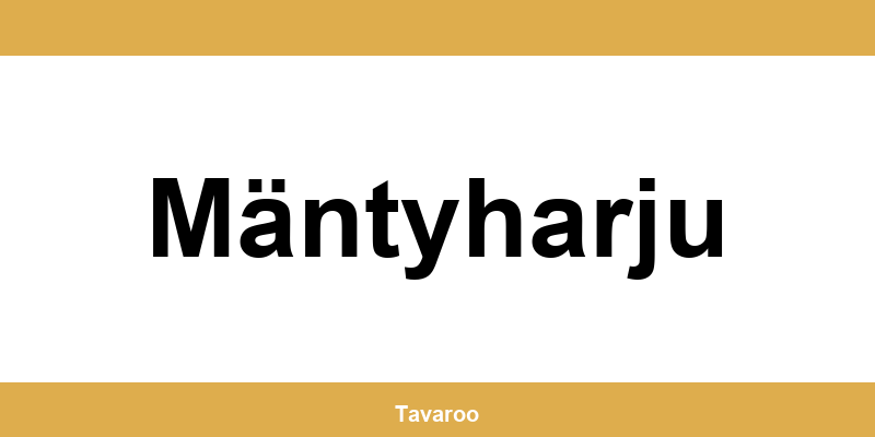 Posti toimipiste alueella Mäntyharju