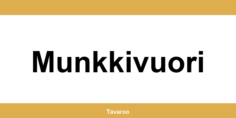 Posti toimipiste alueella Munkkivuori