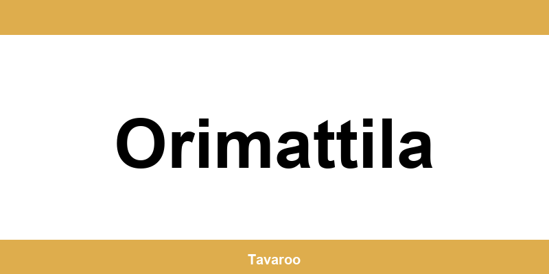 Posti toimipiste alueella Orimattila