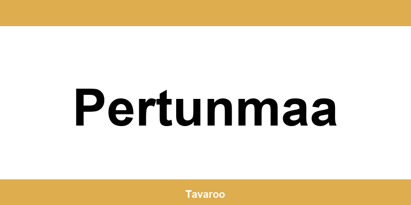 Posti toimipiste alueella Pertunmaa