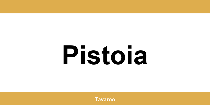 Posti toimipiste alueella Pistoia