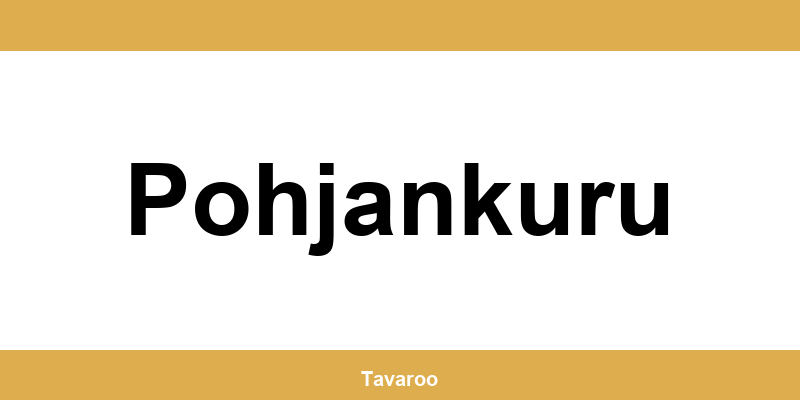 Posti toimipiste alueella Pohjankuru