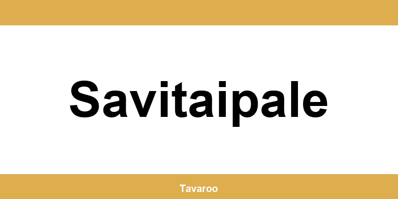 Posti toimipiste alueella Savitaipale