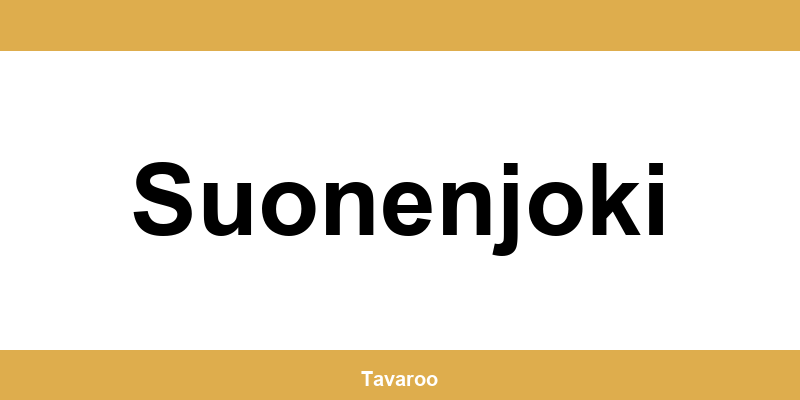 Posti toimipiste alueella Suonenjoki