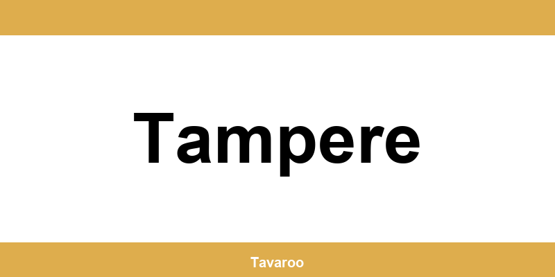 Posti toimipiste alueella Tampere