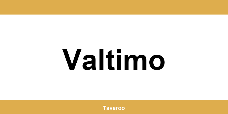Posti toimipiste alueella Valtimo