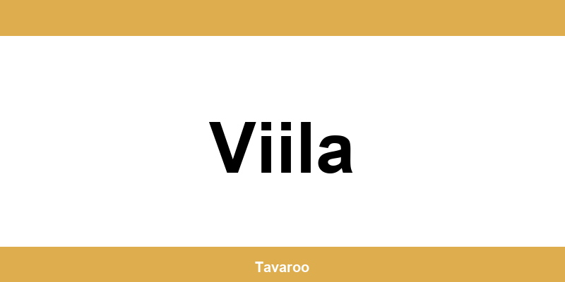 Posti toimipiste alueella Viila