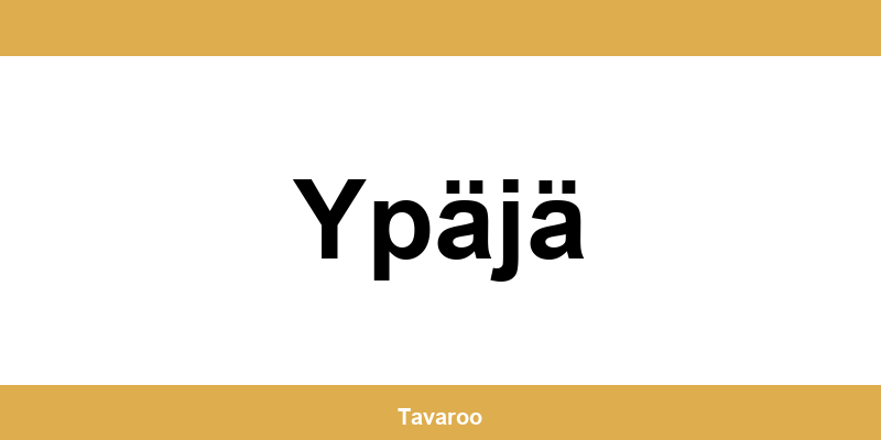 Posti toimipiste alueella Ypäjä